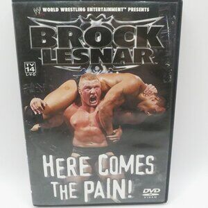 Brock Lesnar "Here Comes the Pain" DVD WWE Wrestling 2003